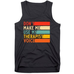 Funny Therapist Design For Therapist Tank Top