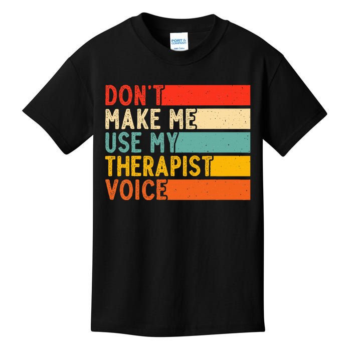 Funny Therapist Design For Therapist Kids T-Shirt