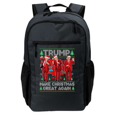 Funny Trump Dance Make Christmas Great Again Trump Christmas Daily Commute Backpack