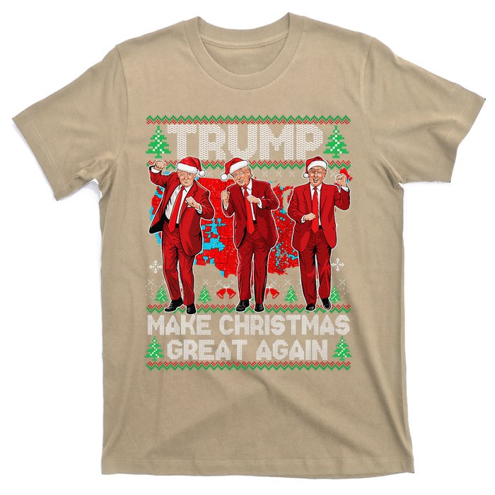 Funny Trump Dance Make Christmas Great Again Trump Christmas T-Shirt