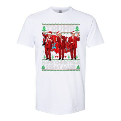 Funny Trump Dance Make Christmas Great Again Trump Christmas Softstyle CVC T-Shirt