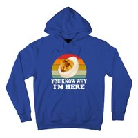 Funny Thanksgiving Deviled Eggs You Know Why IM Here Gift Hoodie