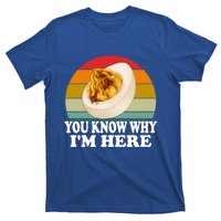 Funny Thanksgiving Deviled Eggs You Know Why IM Here Gift T-Shirt