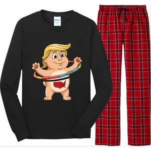 Funny Trump Dancer Hula Hooper Trump Won 24 Hula Hoop Fu 47 Long Sleeve Pajama Set