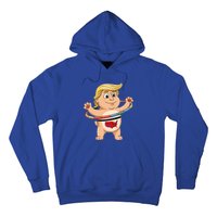 Funny Trump Dancer Hula Hooper Trump Won 24 Hula Hoop Fu 47 Hoodie