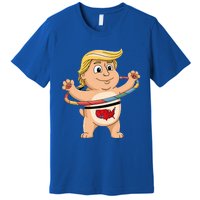 Funny Trump Dancer Hula Hooper Trump Won 24 Hula Hoop Fu 47 Premium T-Shirt