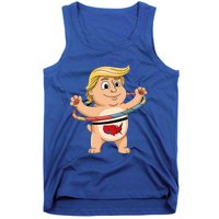 Funny Trump Dancer Hula Hooper Trump Won 24 Hula Hoop Fu 47 Tank Top