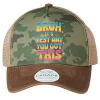Funny Testing Day 2025 Quote Cool Test Day 2025 Teacher Legacy Tie Dye Trucker Hat