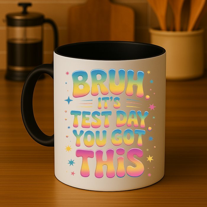 Funny Testing Day 2025 Quote Cool Test Day 2025 Teacher Mug