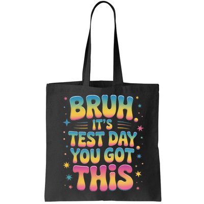 Funny Testing Day 2025 Quote Cool Test Day 2025 Teacher Bag