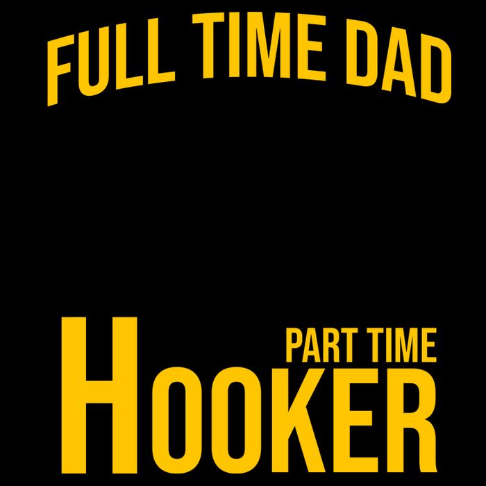 Full Time Dad Part Time Hooker Funny Fishing Gift 16oz Travel Tumbler
