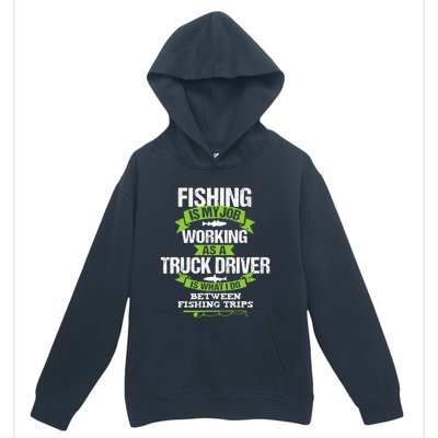 Funny Truck Driver Gift Fisherman Trucker Urban Pullover Hoodie