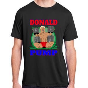 Funny Trump Donald Pump Gym Adult ChromaSoft Performance T-Shirt