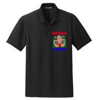 Funny Trump Donald Pump Gym Dry Zone Grid Polo