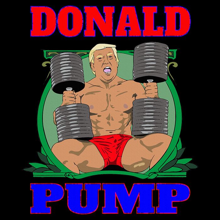 Funny Trump Donald Pump Gym 16 in Basic Backpack