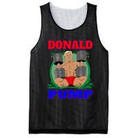 Funny Trump Donald Pump Gym Mesh Reversible Basketball Jersey Tank