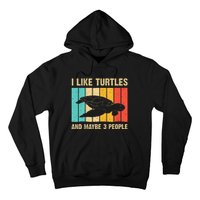 Funny Turtle Design Sea Turtle Lover Hoodie