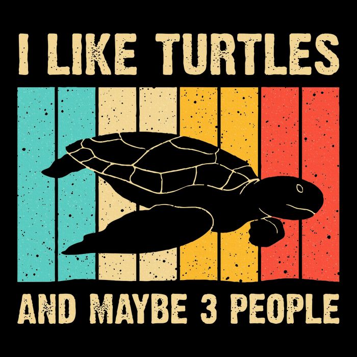 Funny Turtle Design Sea Turtle Lover Button