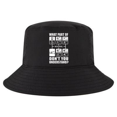 Funny Trucker Design Big Rig Trucker Truck Drive Cool Comfort Performance Bucket Hat