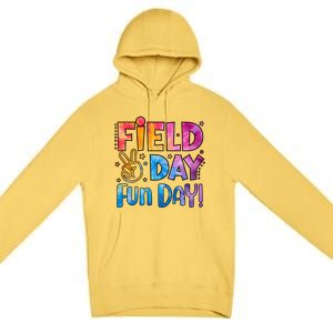 Funny Tie Dye Field Day Fun Day For Teacher Field Day Meaningful Gift Premium Pullover Hoodie