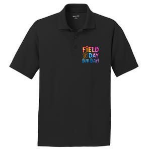 Funny Tie Dye Field Day Fun Day For Teacher Field Day Meaningful Gift PosiCharge RacerMesh Polo