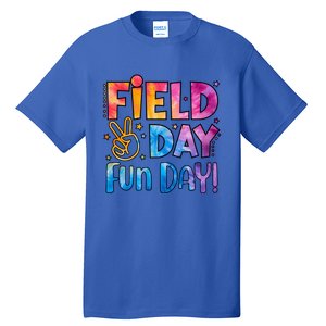 Funny Tie Dye Field Day Fun Day For Teacher Field Day Meaningful Gift Tall T-Shirt