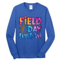 Funny Tie Dye Field Day Fun Day For Teacher Field Day Meaningful Gift Tall Long Sleeve T-Shirt