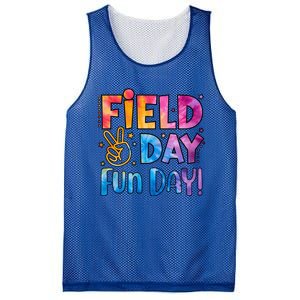 Funny Tie Dye Field Day Fun Day For Teacher Field Day Meaningful Gift Mesh Reversible Basketball Jersey Tank