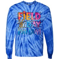 Funny Tie Dye Field Day Fun Day For Teacher Field Day Meaningful Gift Tie-Dye Long Sleeve Shirt