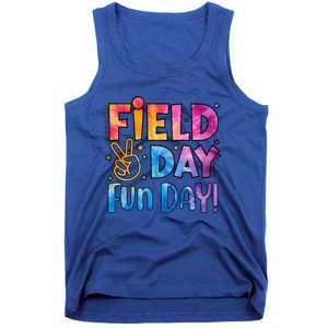 Funny Tie Dye Field Day Fun Day For Teacher Field Day Meaningful Gift Tank Top