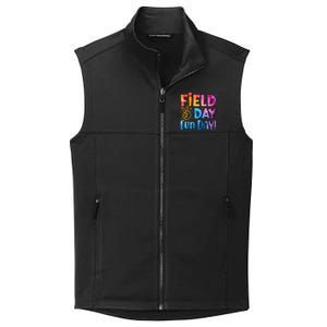 Funny Tie Dye Field Day Fun Day For Teacher Field Day Meaningful Gift Collective Smooth Fleece Vest