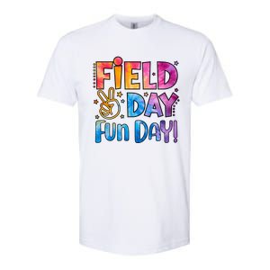 Funny Tie Dye Field Day Fun Day For Teacher Field Day Meaningful Gift Softstyle CVC T-Shirt