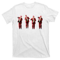 Funny Trump Dance Santa Claus Christmas Xmas Pajamas Holiday T-Shirt