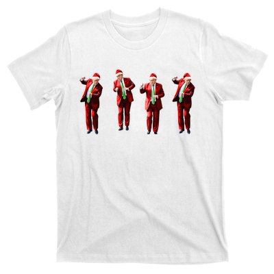 Funny Trump Dance Santa Claus Christmas Xmas Pajamas Holiday T-Shirt