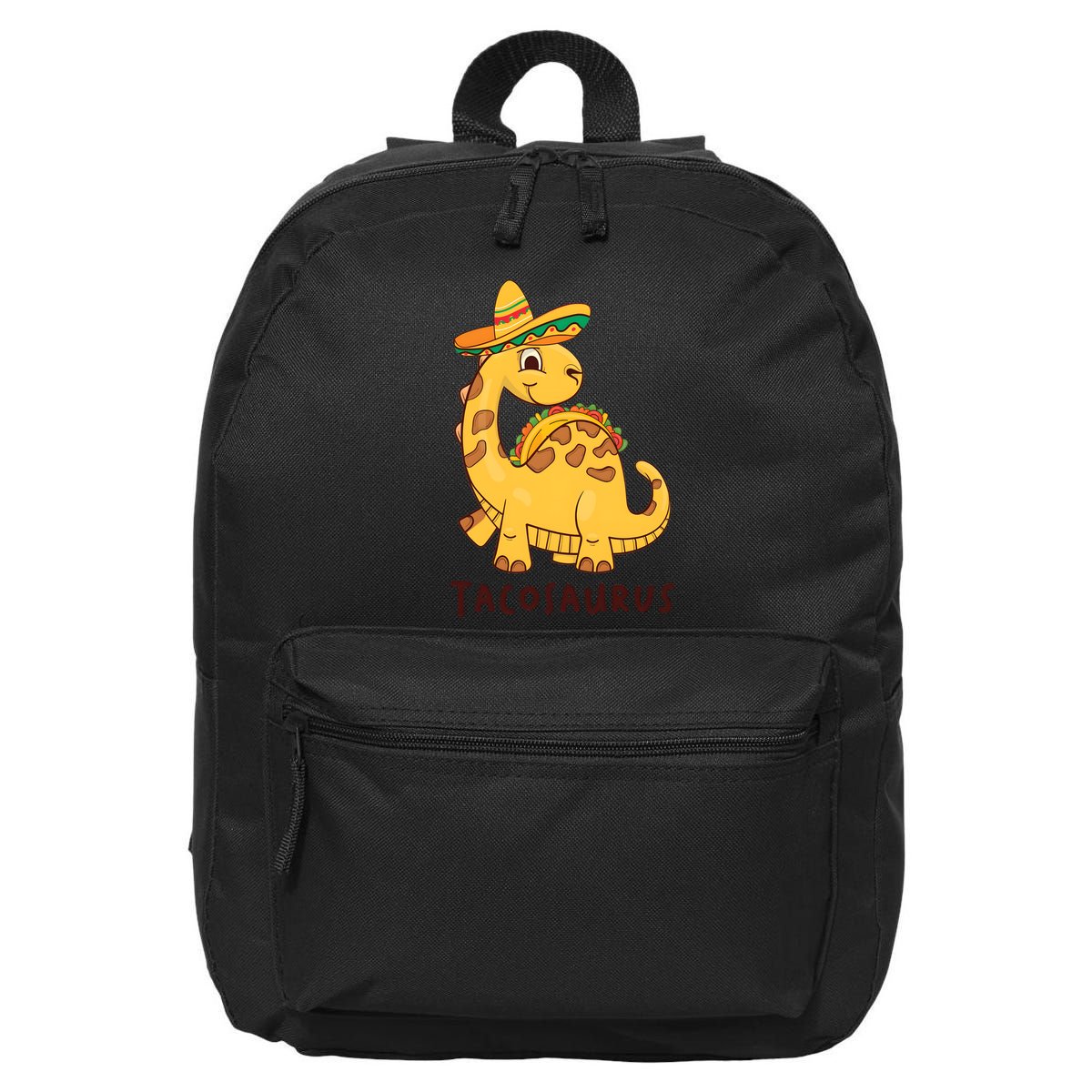Funny Taco Dinosaur Tacosaurus Cinco De Mayo 16 in Basic Backpack