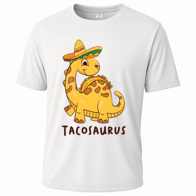 Funny Taco Dinosaur Tacosaurus Cinco De Mayo Performance Shirt
