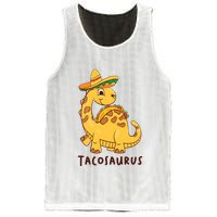 Funny Taco Dinosaur Tacosaurus Cinco De Mayo Mesh Reversible Basketball Jersey Tank