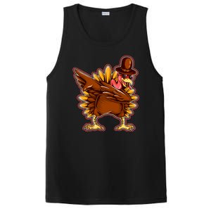 Funny Thanksgiving Dabbing Turkey PosiCharge Competitor Tank