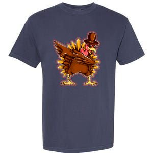 Funny Thanksgiving Dabbing Turkey Garment-Dyed Heavyweight T-Shirt