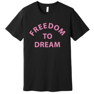 Freedom To Dream Funny Miami Beach Summer Premium T-Shirt