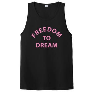 Freedom To Dream Funny Miami Beach Summer PosiCharge Competitor Tank