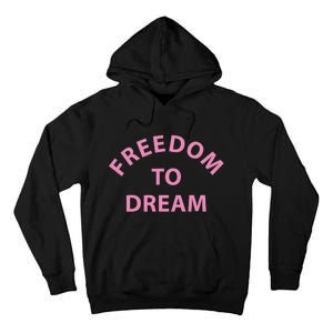 Freedom To Dream Funny Miami Beach Summer Tall Hoodie