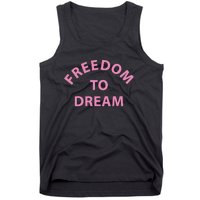 Freedom To Dream Funny Miami Beach Summer Tank Top