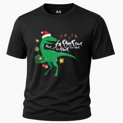 Funny Trex Dinosaur Ugly Christmas Fa Rawr Rawr Great Gift Performance Shirt