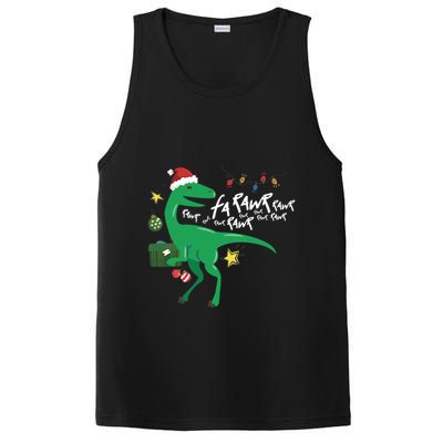 Funny Trex Dinosaur Ugly Christmas Fa Rawr Rawr Great Gift PosiCharge Competitor Tank
