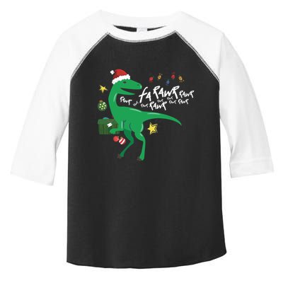Funny Trex Dinosaur Ugly Christmas Fa Rawr Rawr Great Gift Toddler Fine Jersey T-Shirt