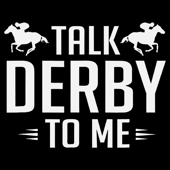 Funny Talk Derby To Me Horse Racing Cooling Performance Crew T-Shirt