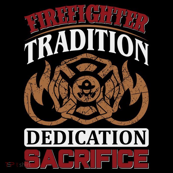 Firefighter Tradition Dedication Sacrfice Flatbill Hat