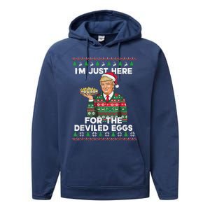 Funny Trump Dance Merry Christmas Ugly Xmas Sweater Pajamas Performance Fleece Hoodie