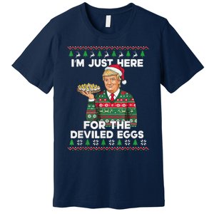 Funny Trump Dance Merry Christmas Ugly Xmas Sweater Pajamas Premium T-Shirt